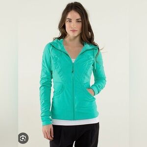 Lululemon dance studio jacket size 12 Bali breeze